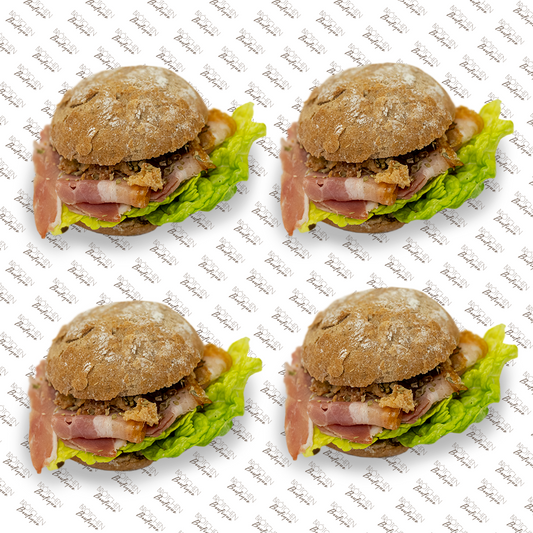 4x Jourwachauer mit steirischem Linsen-Hummus & Kümmelbraten | pro Stück 3,09€