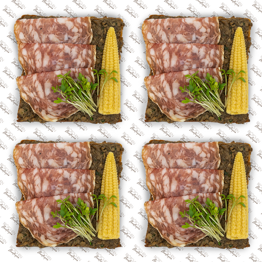 4x Brötchen mit 2erlei italienische Bergbauern-Salami | pro Stück 2,99€
