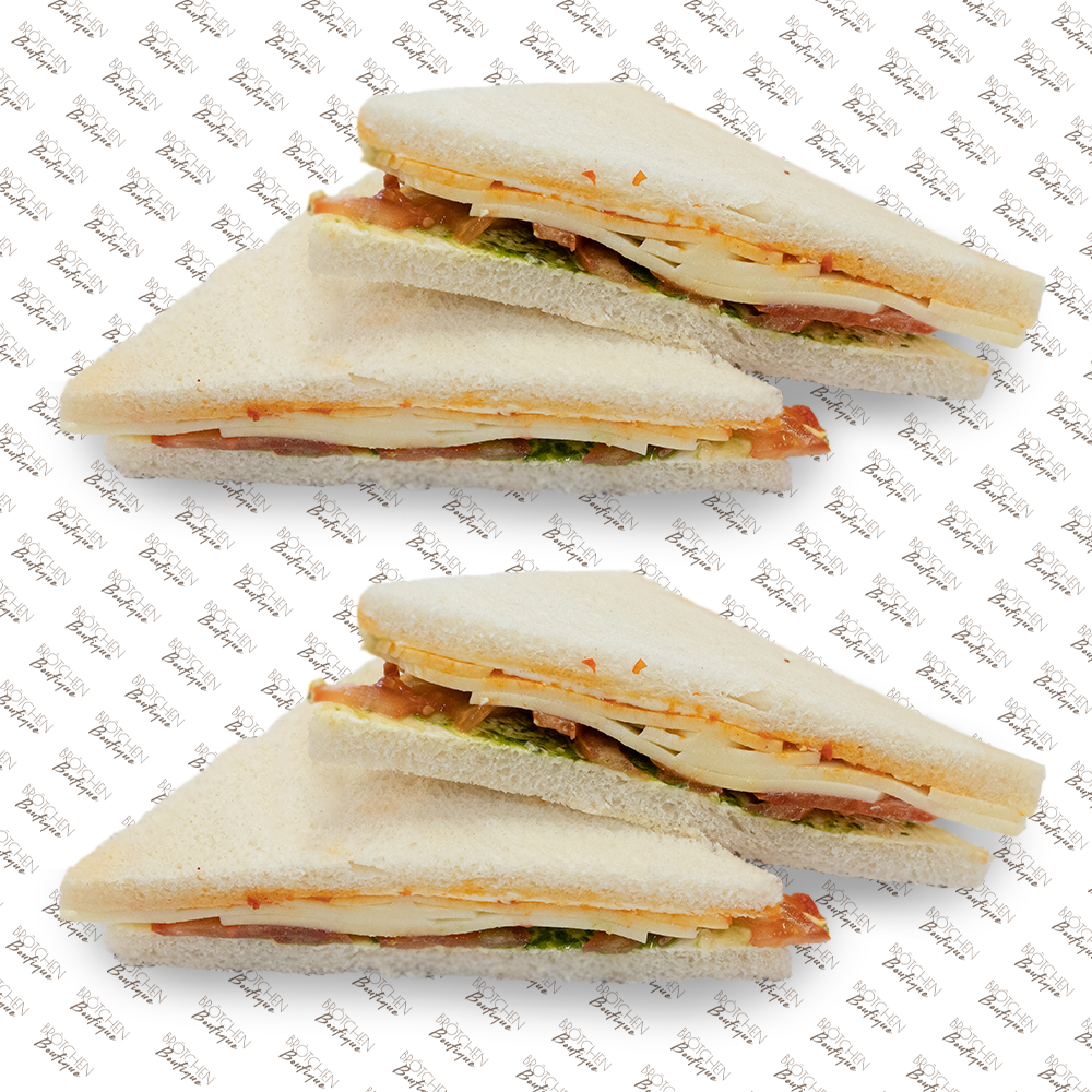 4x Tramezzini Pesto Rosso & Mozzarella | pro Stück 2,89€