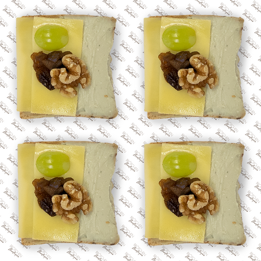 4x Brötchen mit 2erlei Käse | pro Stück 3,09€