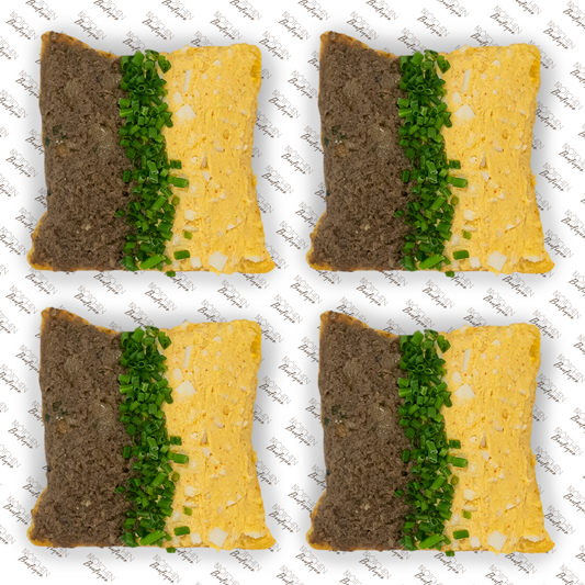 4x Brötchen mit Champignon & Eiaufstrich | pro Stück 2,69€