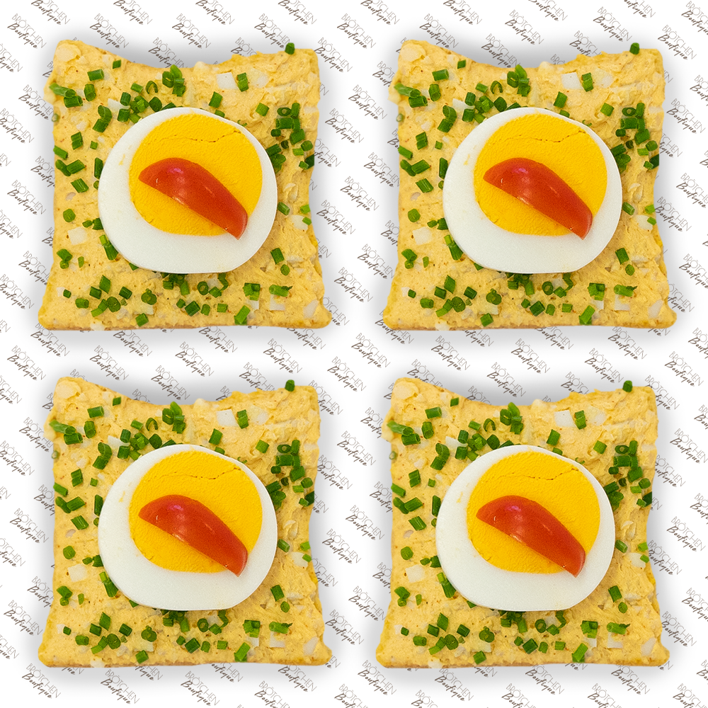 4x Brötchen mit Eiaufstrich | pro Stück 2,59€