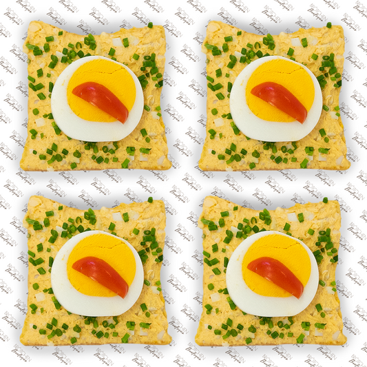 4x Brötchen mit Eiaufstrich | pro Stück 2,59€