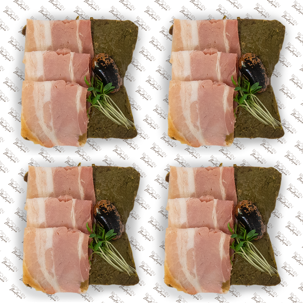 4x Brötchen mit Kümmelbraten & steirischer Linsen-Hummus | pro Stück 2,89€