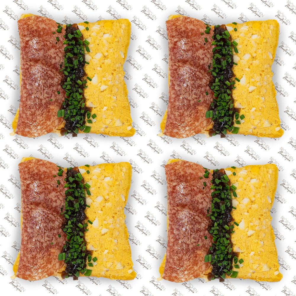 4x Brötchen mit Salami & Ei | pro Stück 2,99€