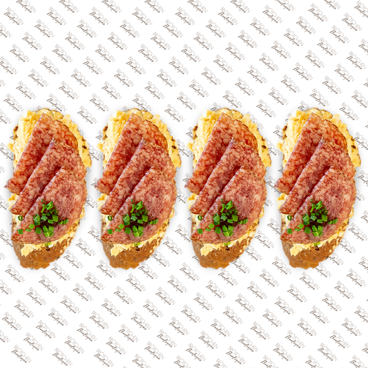 4x Baguette-Brötchen mit Salami & Ei | pro Stück 3,09€