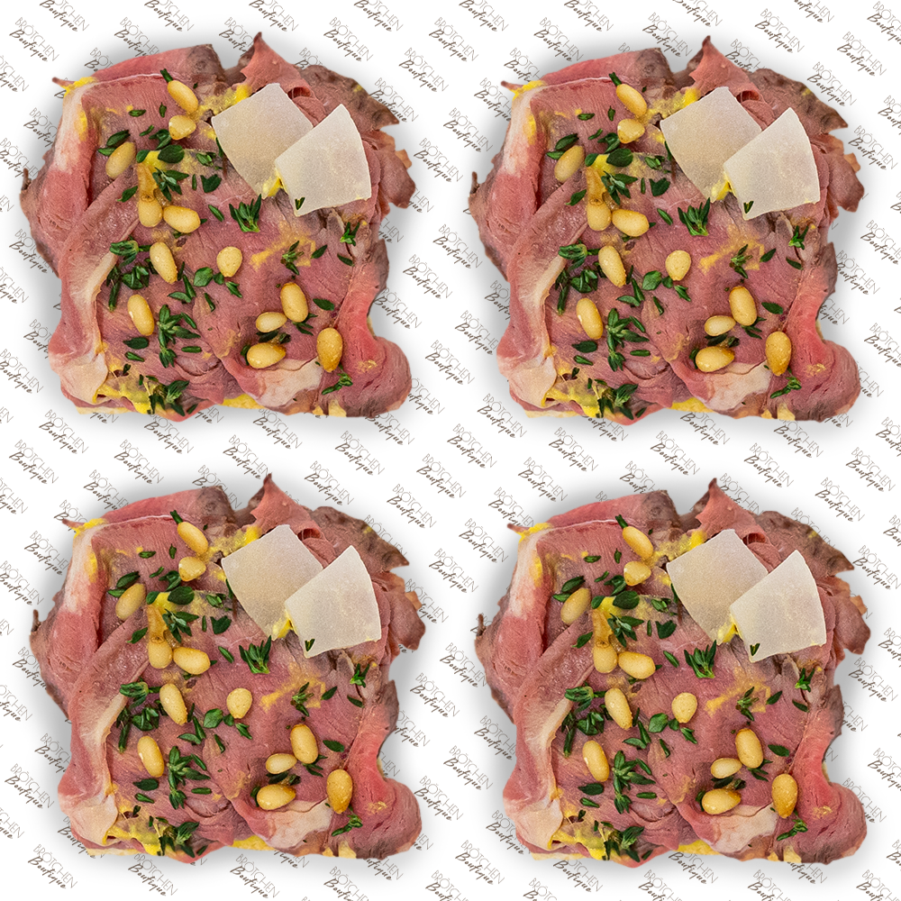 4x Brötchen mit Roastbeef & Trüffelsauce | pro Stück 3,20€